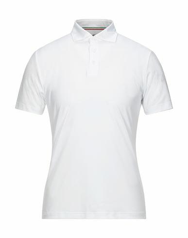 People Of Shibuya Man Polo shirt White Polyamide, Elastic fibres Cover