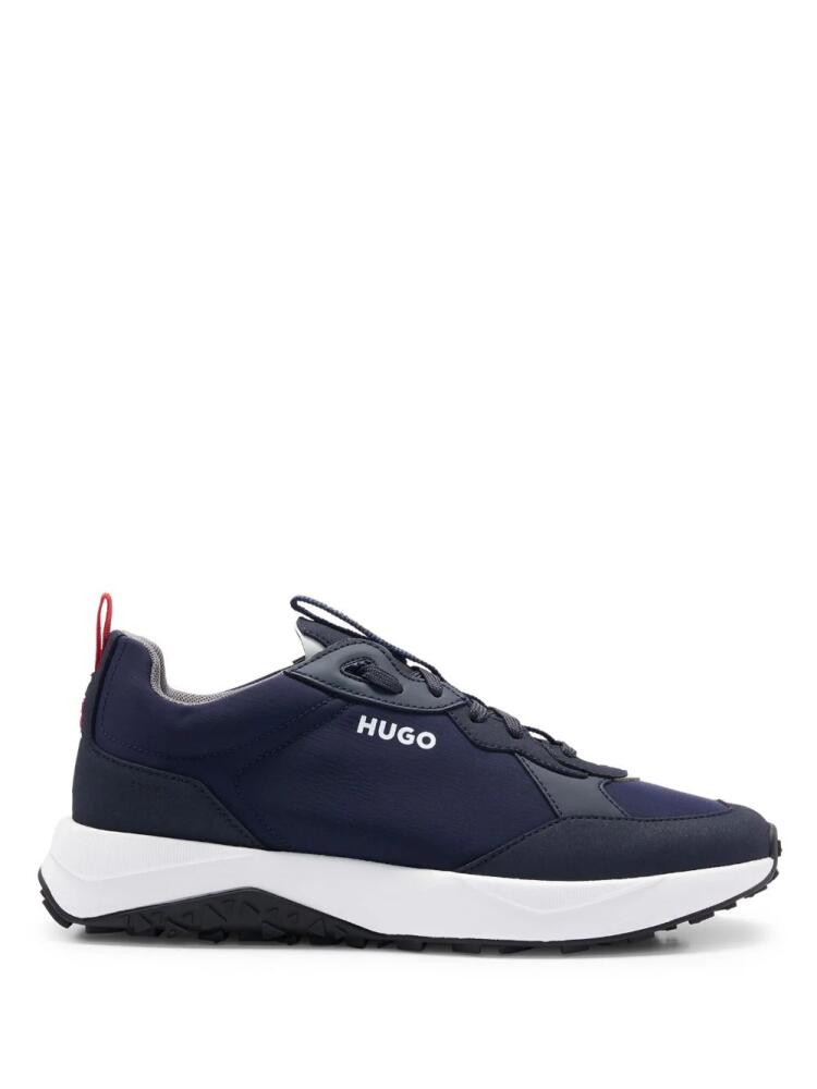 HUGO Kane lace-up sneakers - Blue Cover