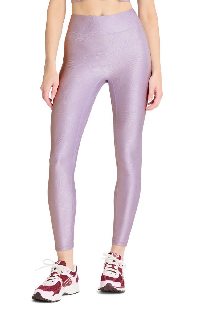 BANDIER Center Stage Jacquard 7/8 Leggings in Lilac Haze Cover