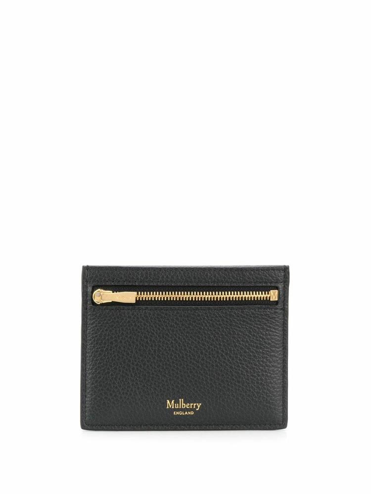 Mulberry zipped credit card holder - Black Cover