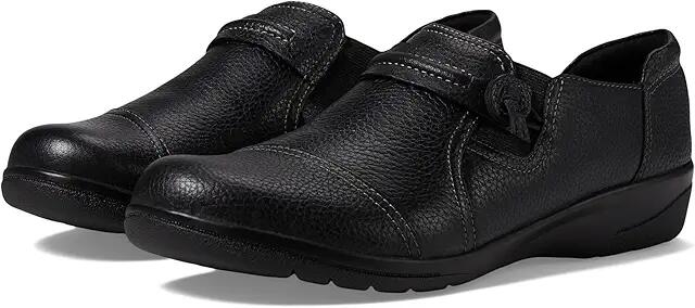 Clarks Cheyn Madi (Black Tumbled Leather) Women's Shoes Cover