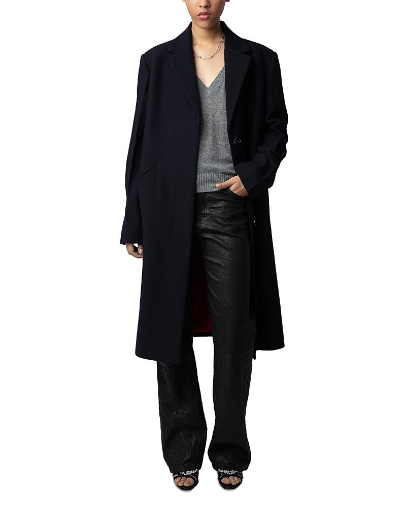 Zadig & Voltaire Marly Lainage Coat Cover