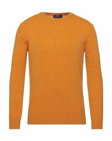 Giulio Corsari Man Sweater Ocher Lambswool, Polyamide Cover