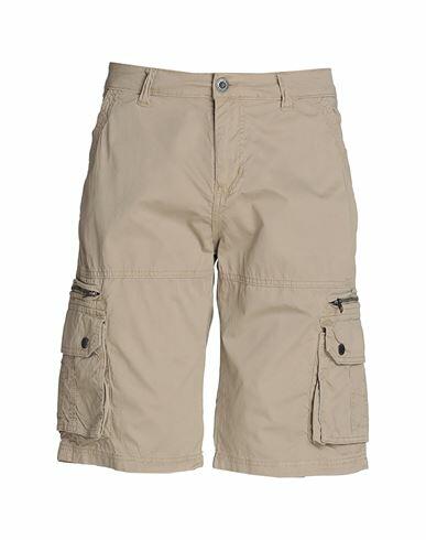 Alpha Industries Man Shorts & Bermuda Shorts Beige Cotton Cover