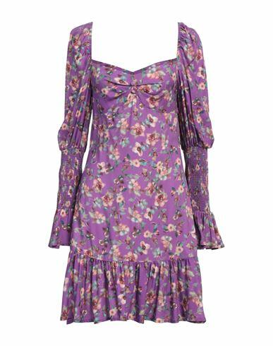 Mar De Margaritas Woman Mini dress Light purple Viscose Cover