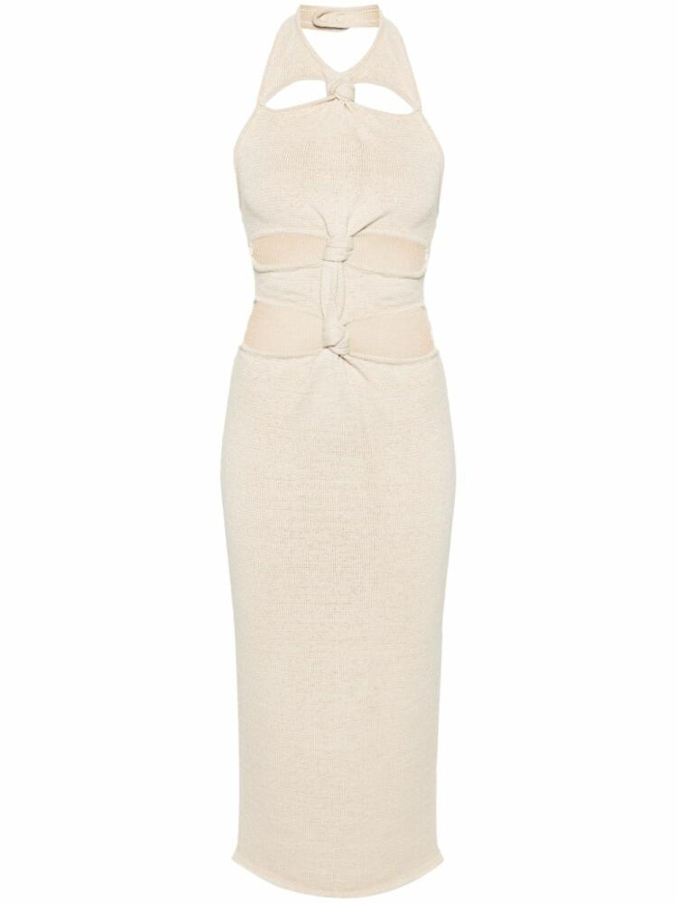 Cult Gaia Alaina midi dress - Neutrals Cover