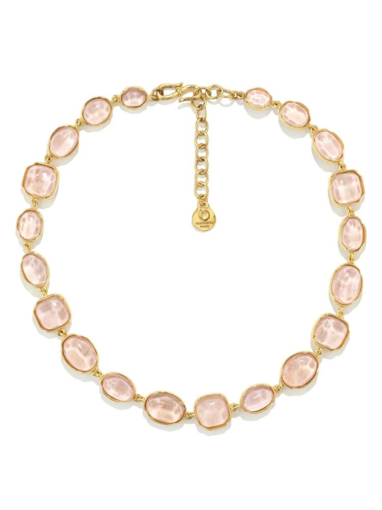 Goossens Cabochons gold-plated necklace Cover