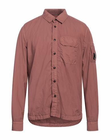 C. p. Company Man Shirt Brick red Polyamide Cover