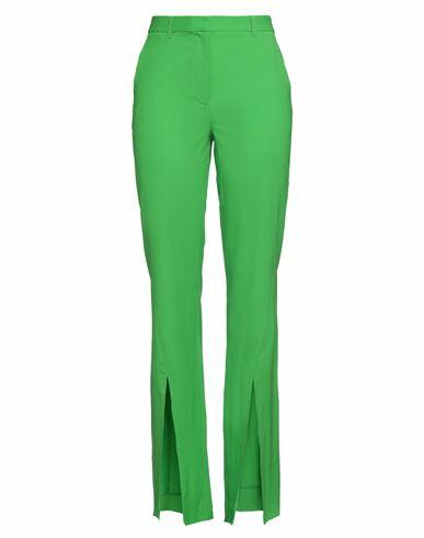 Giuseppe Di Morabito Woman Pants Green Wool, Lycra Cover