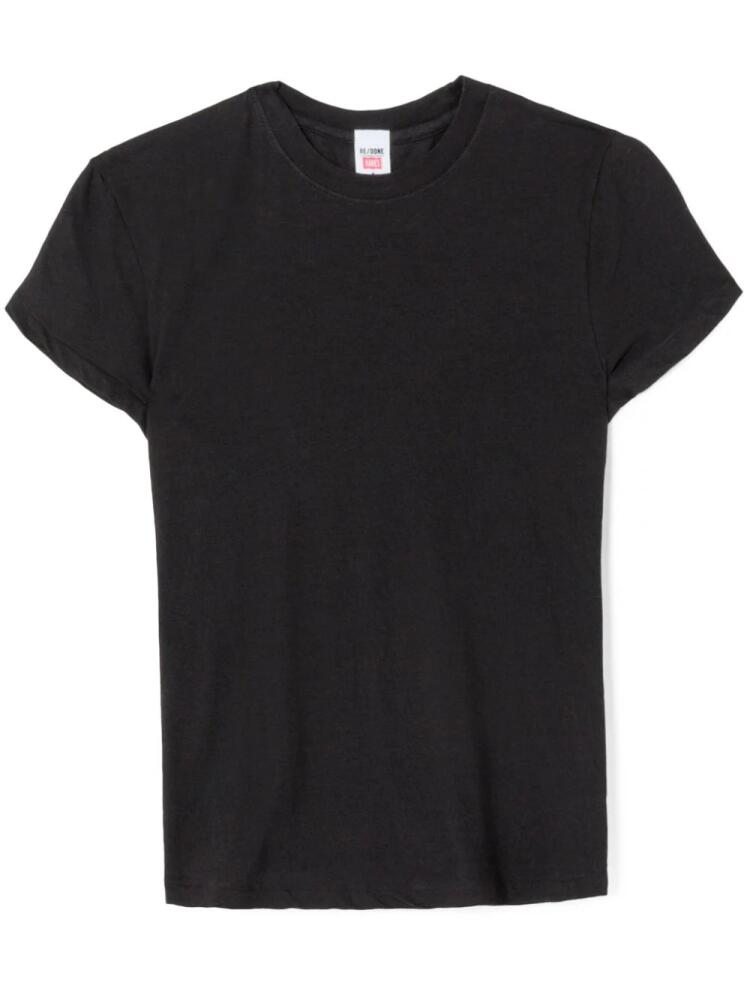 RE/DONE Hanes sheer T-shirt - Black Cover