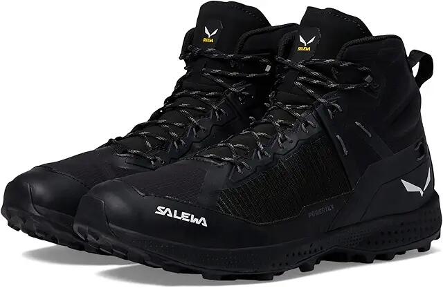 SALEWA Pedroc Pro Mid PTX (Black/Black) Men's Shoes Cover