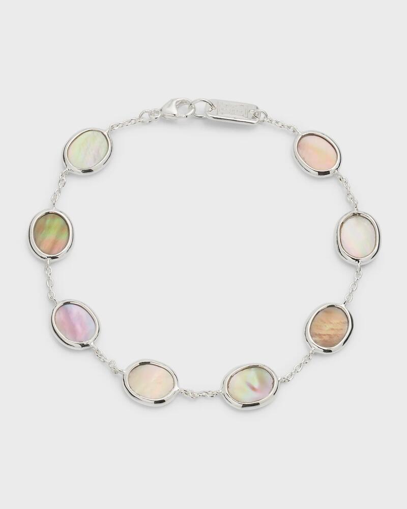 Ippolita Mini Oval Slice Chain Bracelet in Sterling Silver Cover