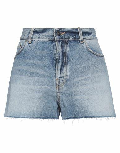 Haikure Woman Denim shorts Blue Cotton Cover