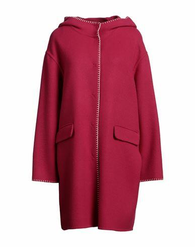 Cinzia Rocca Woman Coat Fuchsia Wool Cover