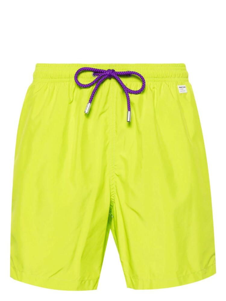 MC2 Saint Barth logo-patch swim shorts - Green Cover