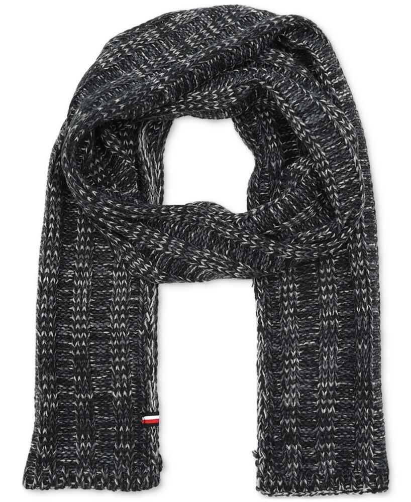 Tommy Hilfiger Men's Chunky Ribbed Scarf - Medium Grey Cover