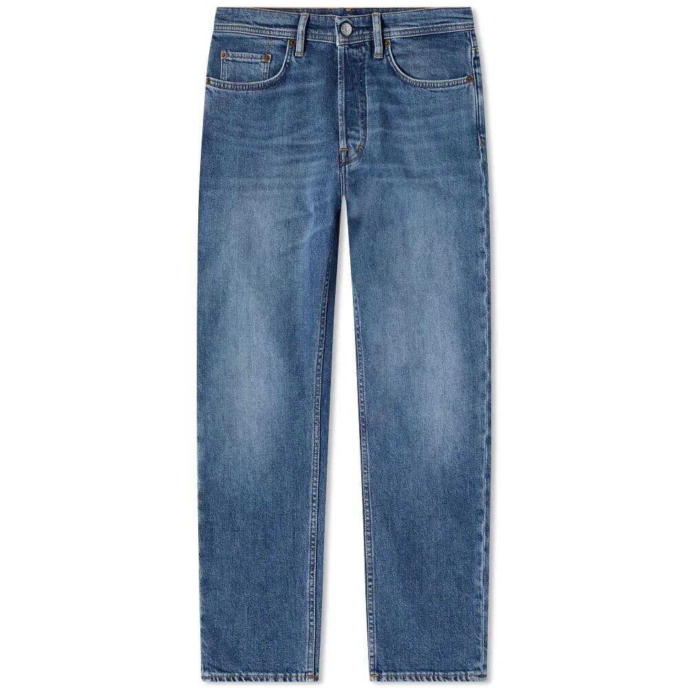 Acne Studios Men's River Slim Tapered Jean in Mid Blue Cover