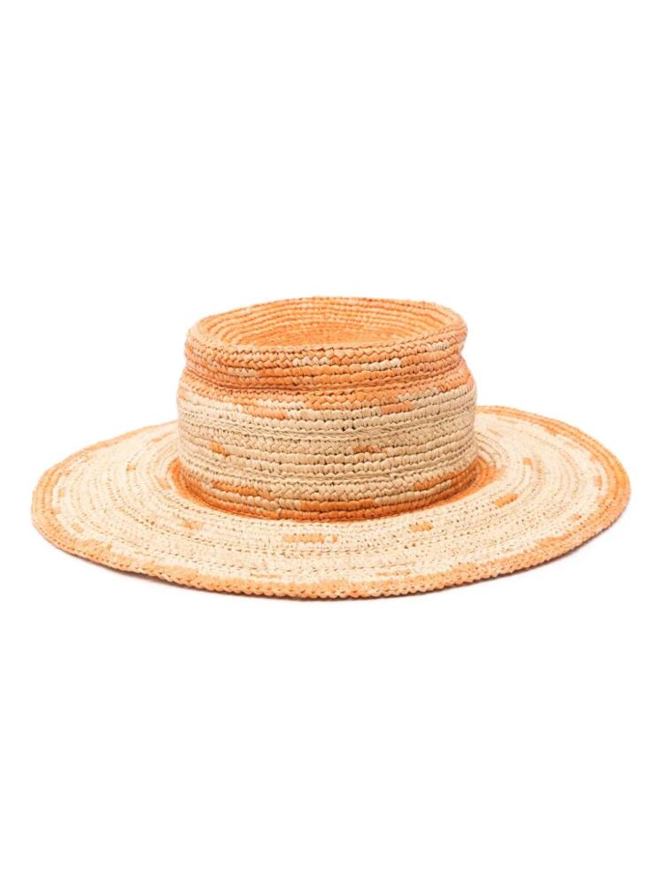 SANDRO x Louis Barthélemy raffia sun hat - Neutrals Cover