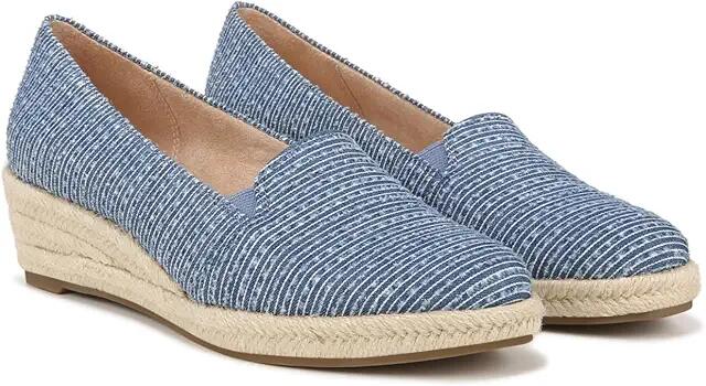 LifeStride Kamilla Wedge Espadrilles (Denim Blue) Women's Shoes Cover