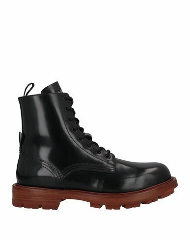 Alexander Mcqueen Man Ankle boots Black Soft Leather Cover