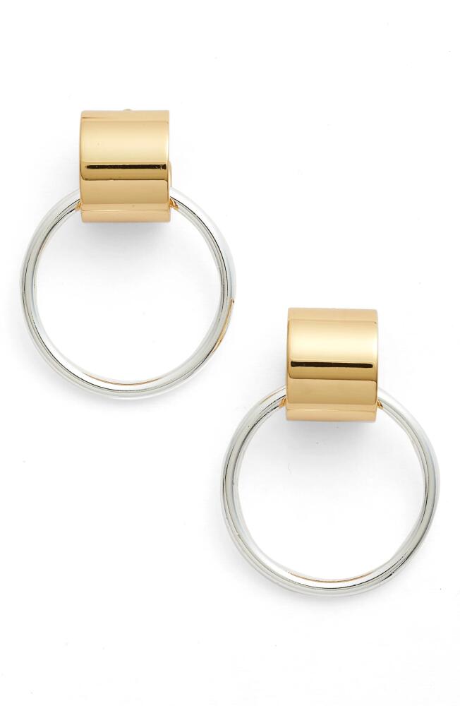 Jenny Bird Faye Hoop Earrings in Two-Tone Cover