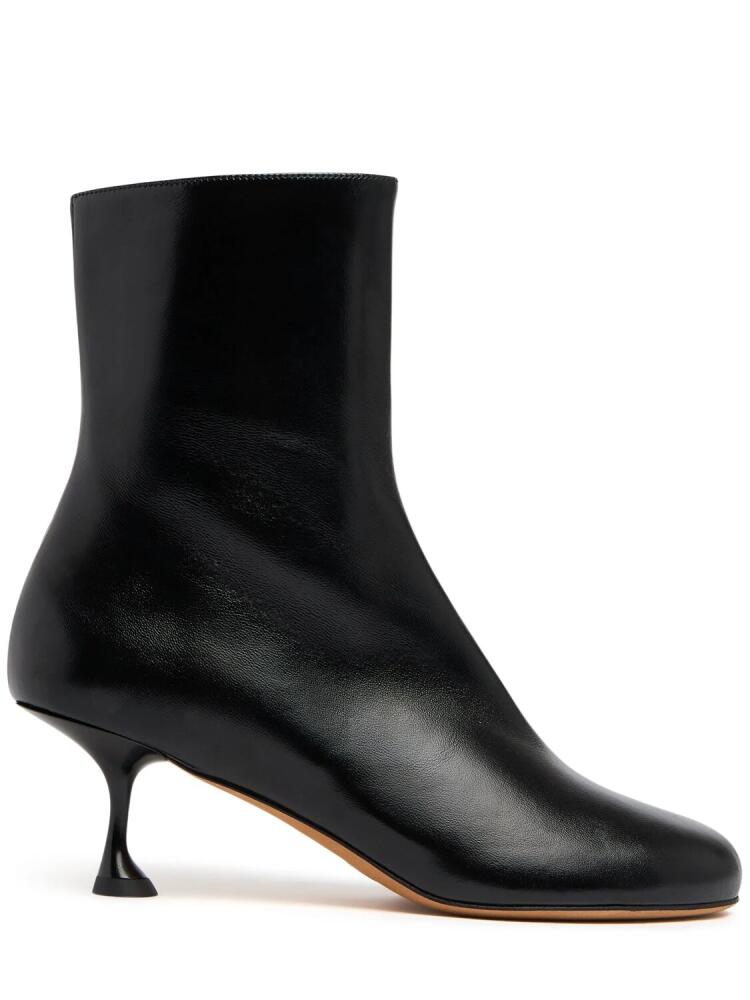 PROENZA SCHOULER 65mm Tee Leather Ankle Boots Cover