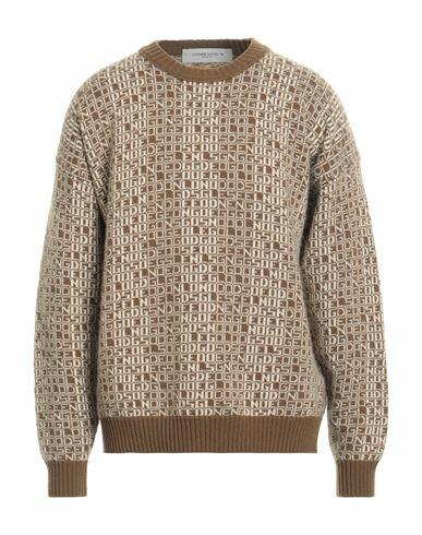 Golden Goose Man Sweater Military green Wool, Cashmere Cover