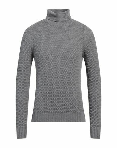 7.1 Settepuntouno Man Turtleneck Grey Virgin Wool Cover