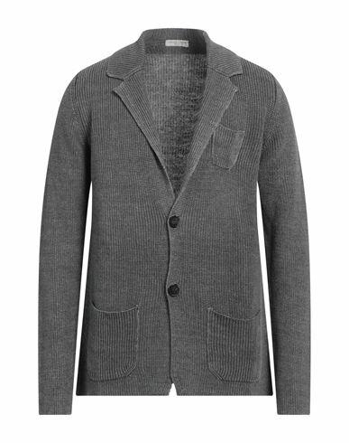 Roberto Collina Man Blazer Grey Linen Cover