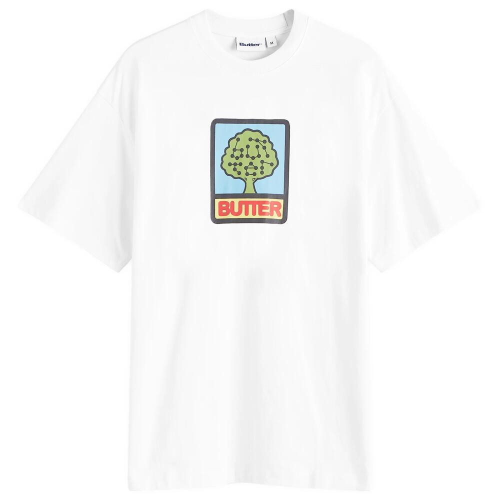 Butter Goods Men's Growth T-Shirt in White Cover