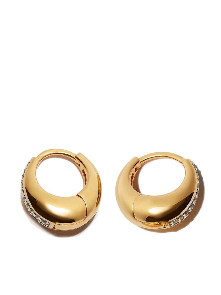 Otiumberg 9kt yellow gold small hoop earrings Cover