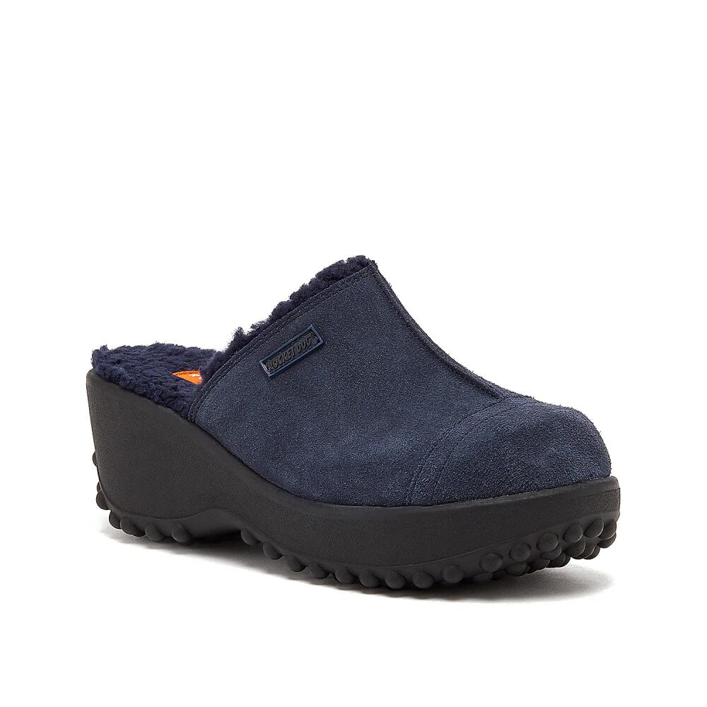 Rocket Dog Fran Platform Clog | Women's | Navy Cover