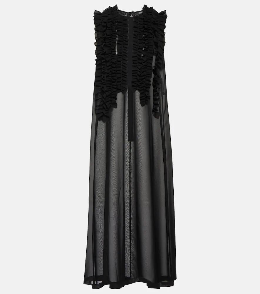 Noir Kei Ninomiya Jacquard midi dress Cover