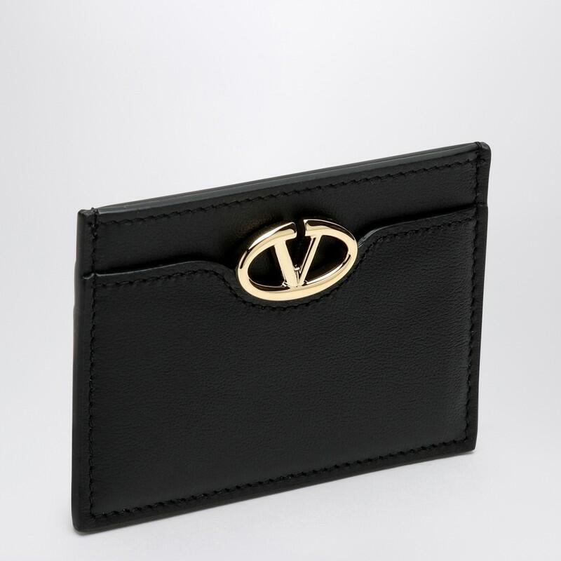 Valentino Garavani Vlogo The Bold black card holder Cover