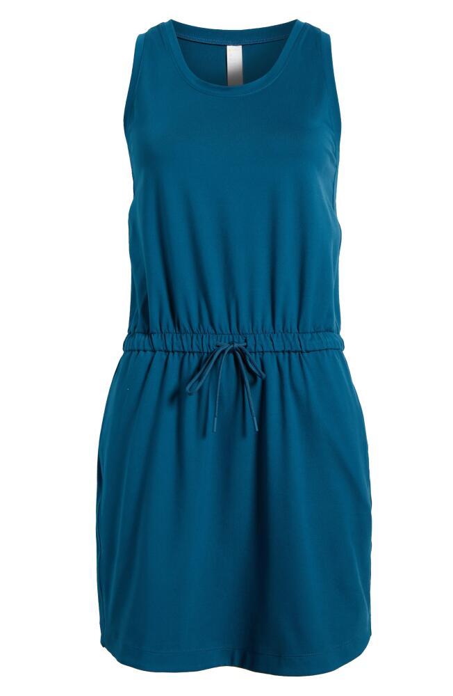 zella Live In Sleeveless Dress in Teal Seagate Cover