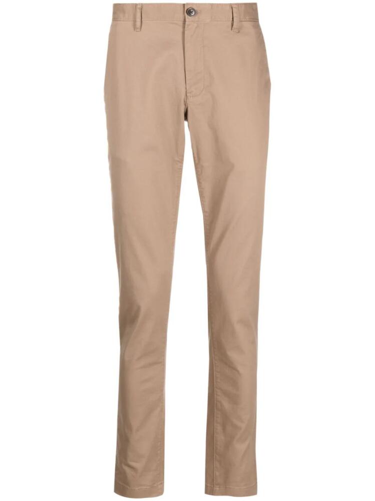 Michael Kors mid-rise cotton chino trousers - Neutrals Cover