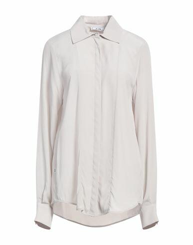 Jijil Woman Shirt Light grey Acetate, Silk Cover