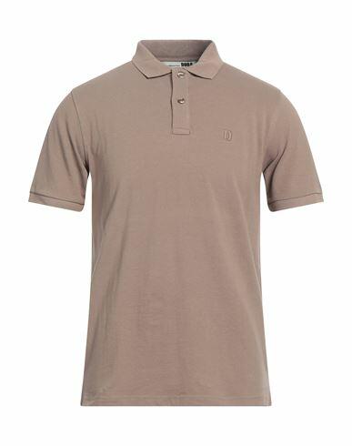 Dooa Man Polo shirt Khaki Cotton Cover