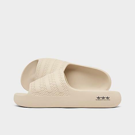 Adidas Women's Originals adilette Ayoon Slide Sandals in Off-White/Bliss Cover