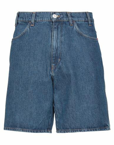 Amish Man Denim shorts Blue Cotton Cover