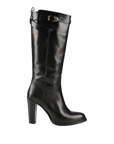 Sartore Woman Boot Black Leather Cover