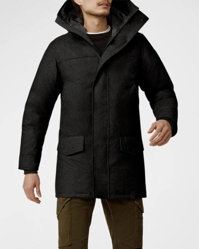 Canada Goose Men's Langford Wool Down Parka Cover