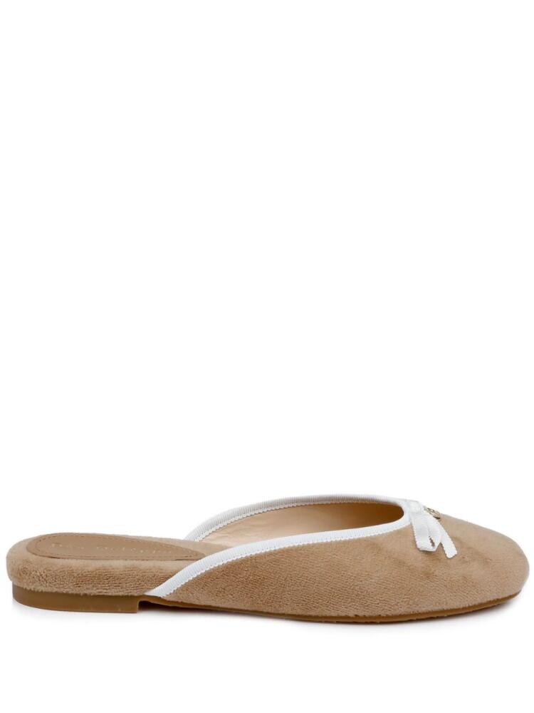 Dee Ocleppo Athens terry-cloth mules - Neutrals Cover