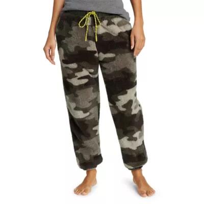 Eddie Bauer Women's Quest Plush Fleece Sweatpants - Print Cover