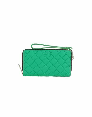 Gum Design Woman Wallet Green Recycled PVC Cover