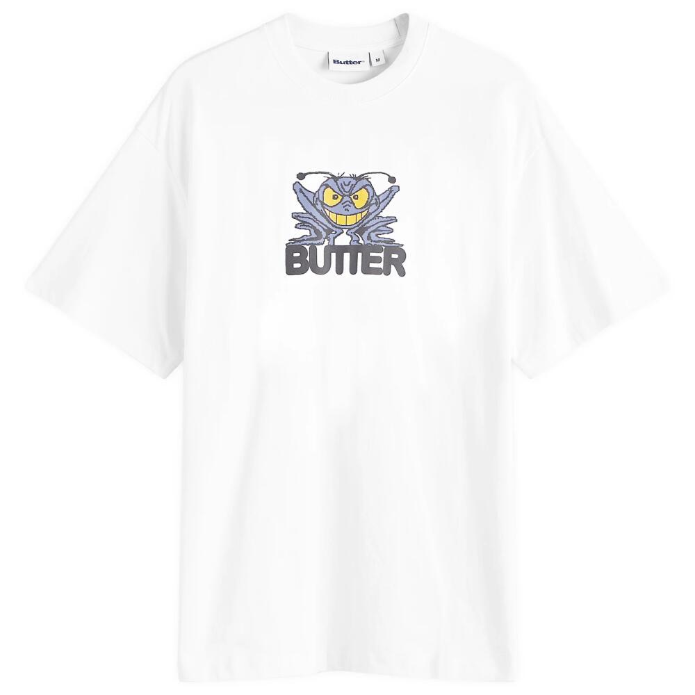 Butter Goods Men's Insect T-Shirt in White Cover