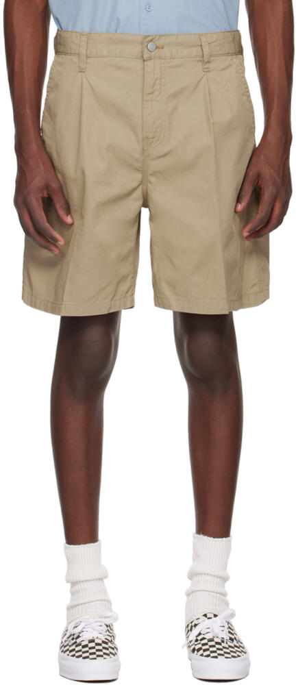 Carhartt Work In Progress Beige Albert Shorts Cover