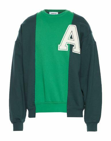 Ambush Man Sweatshirt Deep jade Cotton, Elastane Cover