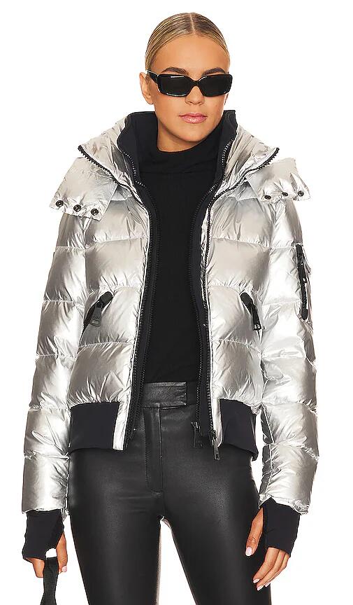 SAM. Bungalow Jacket in Metallic Silver Cover