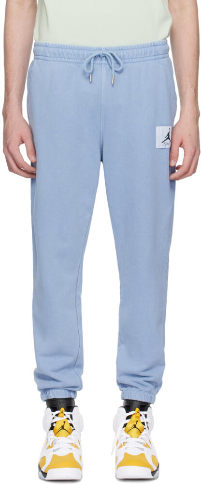 Nike Jordan Blue Flight Sweatpants Cover